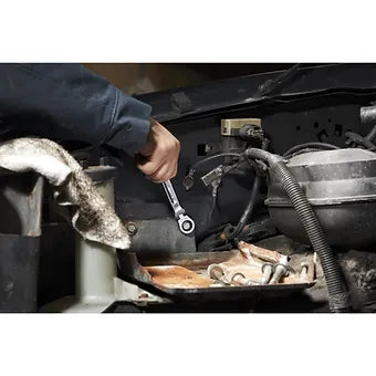 Gelenk-Ratschenschlüssel Set 7 teilig SW 8 - 17