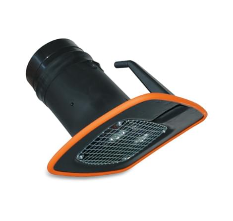 Kemper Absaughaube beleuchtet zur Nachrüstung für MaxiFil/Clean & SmartFil