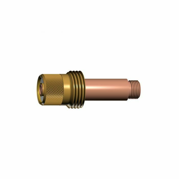 Spannhülsengehäuse mit Gaslinse Ø 2,0-2,4 mm (45V26) für WIG 17/ 18/ 26 Abicor