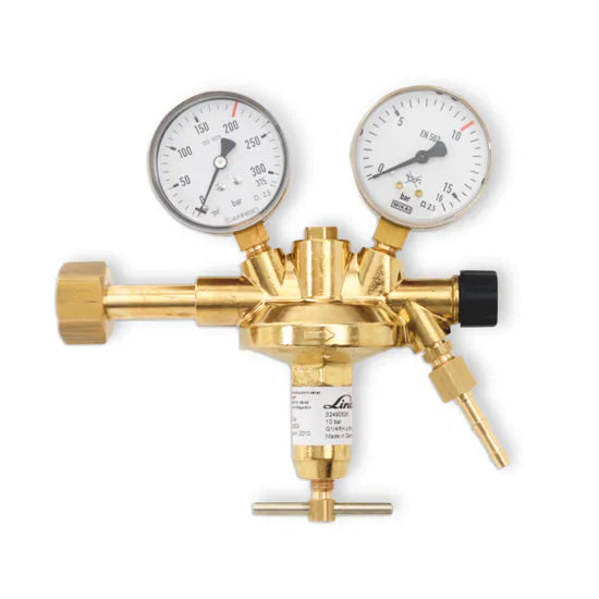 Linde Flaschendruckminderer Stickstoff (N2)  200bar, 0-10bar