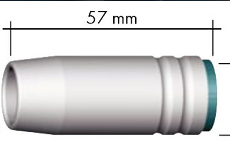 Gasdüse stark konisch NW Ø 11,5 x 57 mm MB 25