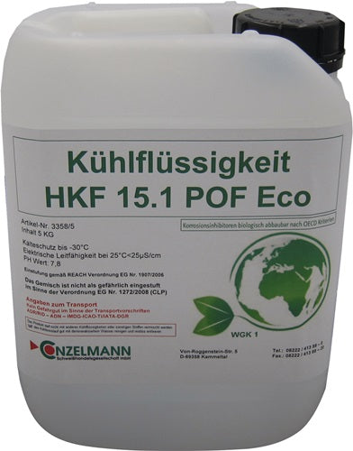 CONZELMANN Kühlmittel HKF 15.1 POF ECO Kanister Frostschutz bis -15 °C