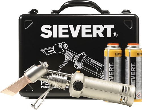 SIEVERT Weichlötkolben-Set PSI 3380 Schraubkartusche mit Zubehör und Kupferstück