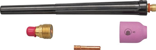 A.BINZEL TIG-Zubehör-Set 4-teilig in Kunststoffbox mit Gaslinse, WE 2,4 mm ABITIG 17,18, 26
