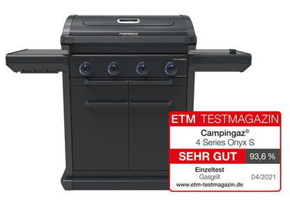 CAMPINGAZ Gasgrill 4 Series Onyx S 4 Blue Flame Power Brenner