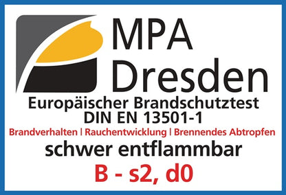 JUTEC Schweißervorhang B1400xH1800mm grau