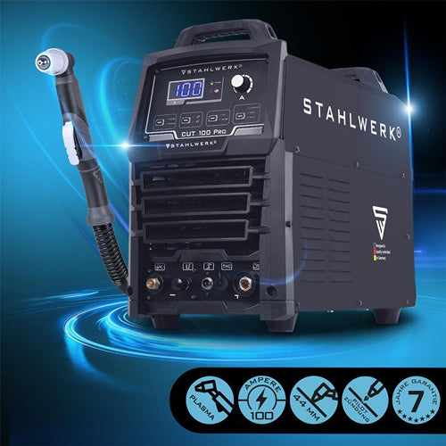 STAHLWERK Plasmaschneider CUT 100 P Digital Einzelgerät mit Zubehör
