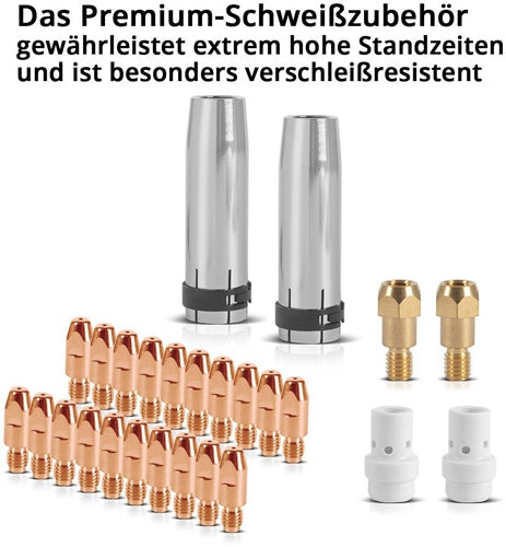 STAHLWERK Verschleißteile-Set 26-teilig