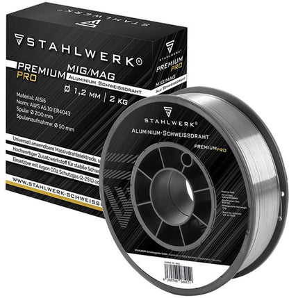 STAHLWERK Schweißdraht Alu 1,2mm 2 kg