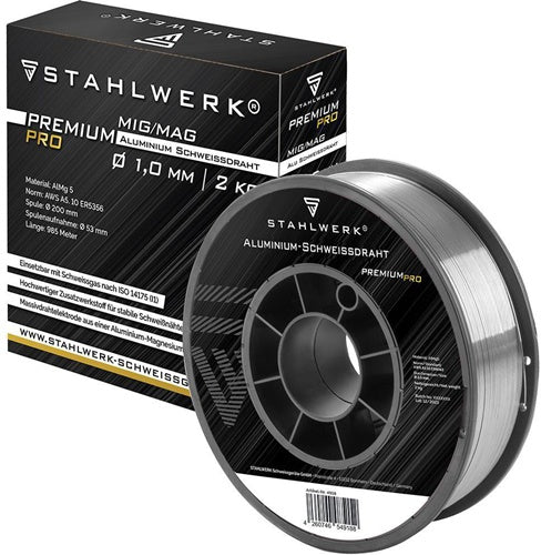 STAHLWERK Schweißdraht Alu AlMg5 1,0mm 2 kg