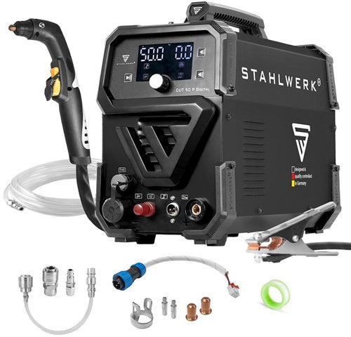 STAHLWERK Plasmaschneider CUT 50 Pro Digital Einzelgerät mit Zubehör