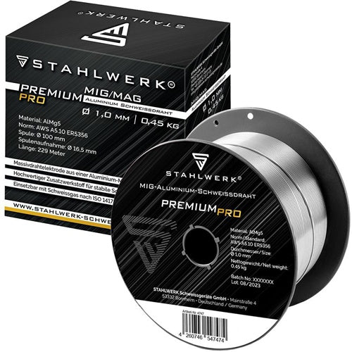 STAHLWERK Schweißdraht Alu AlMg5 1,0mm 0,45 kg