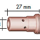 Düsenstock M8 x 27,0 mm CuCrZr 401/501  ( 1 Stück)