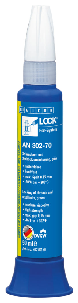 Weicon LOCK® AN 302-70 30270150 Schraubensicherung Festigkeit 50ml