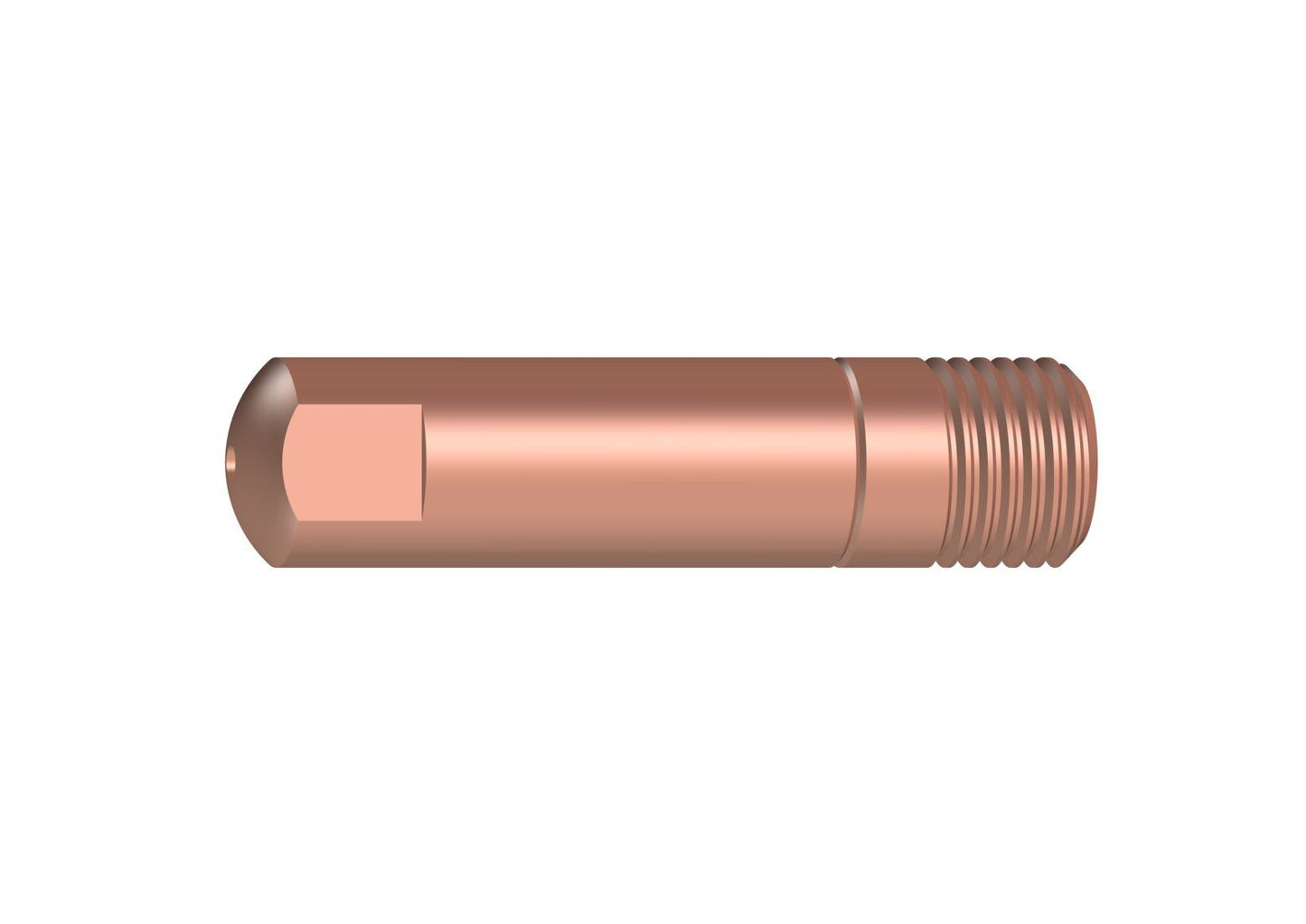 Stromdüse CuCrZr M6 x 25mm verschiedene  Ø 0,6 / 0,8 / 1,0 mm MB 15 (10Stück)