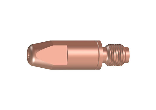 Stromdüse CuCrZr M6 x 28mm Ø 0,8/1,0/1,2 MB 24/240 / 25 /26/ 36 / 401/501(10St.)