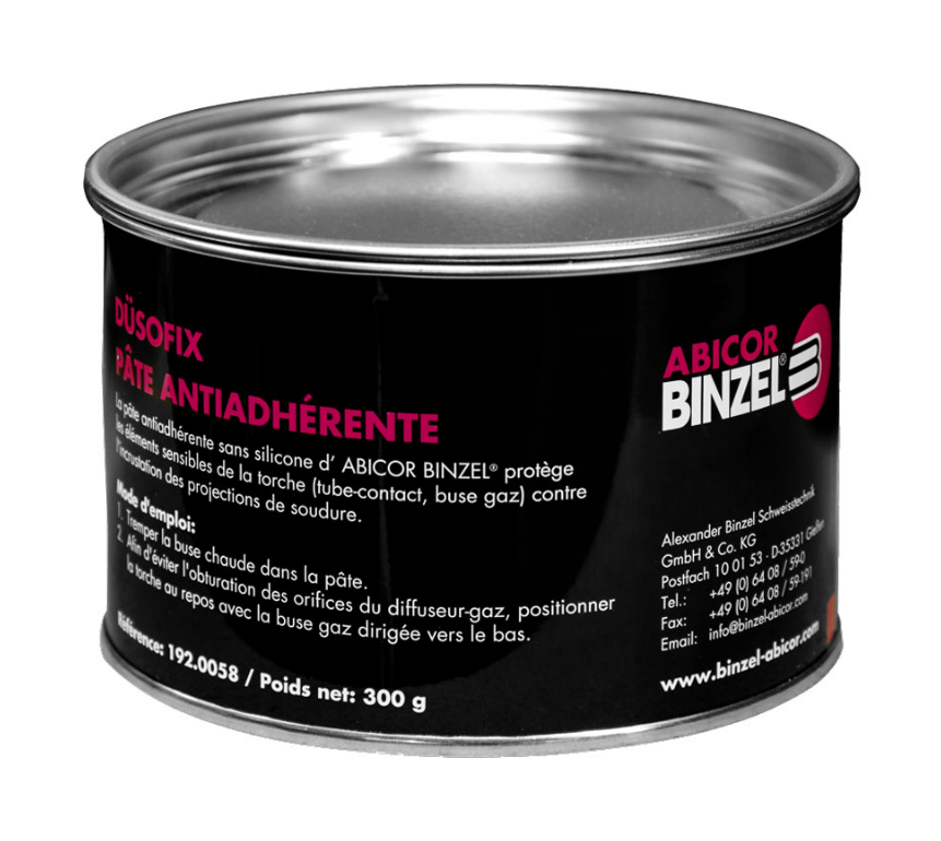 Abicor Binzel Düsofix Düsenfett Schweißschutzpaste Spritzerschutz 300g Dose