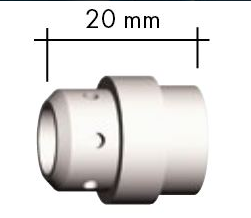 Gasverteiler Standard weiß 20,0 mm MB 24/240