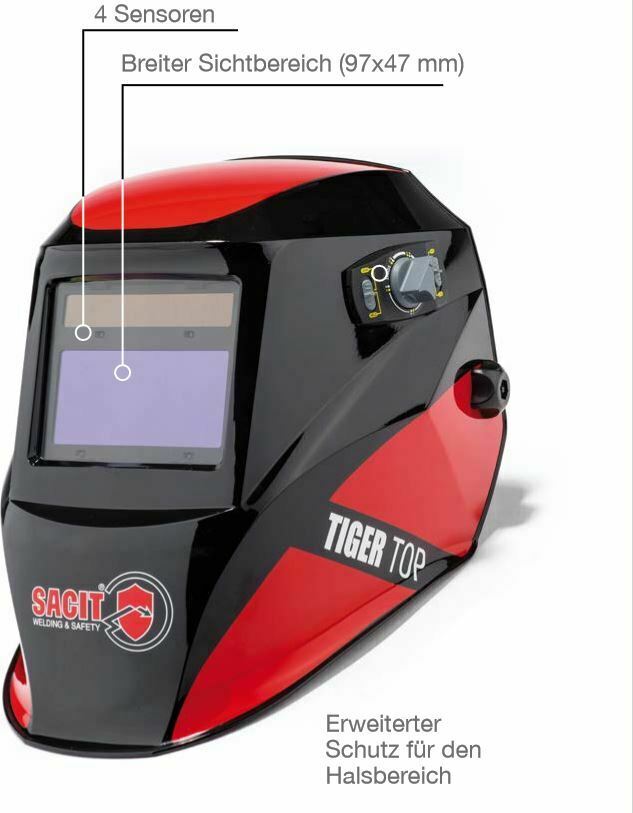 Sacit - Automatik-Schweißhelm Tiger Top