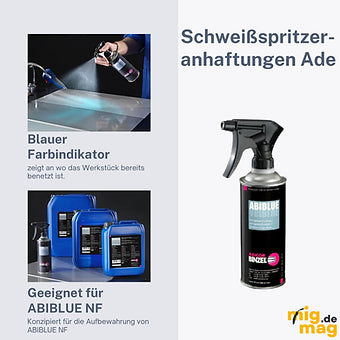 Abicor Binzel ABIBLUE Sprühflasche Aludose 400 ML