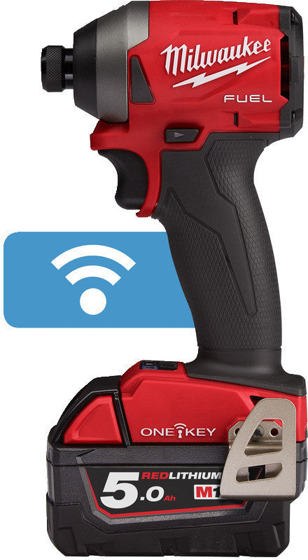 Milwaukee M18 ONEID2-0X – ONE-KEY  Akku-Schlagschrauber 1⁄4zoll Hex + Akkus