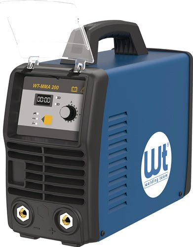 WELDING TEAM Elektrodenschweißgerät WT-MMA 200 mit Zubehör 10-200 A