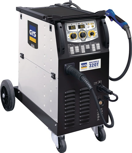 GYS MIG/MAG-Schweißanlage MULTIWELD 320T mit Zubehör 40-320 A gasgekühlt