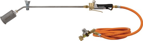 SIEVERT Propananwärmbrenner-Set Pro 88 Titanium mit Druckminderer manuelle Zündung 5 m