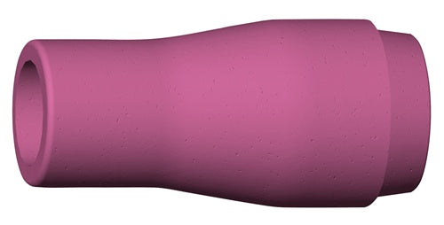 Keramische Gasdüse A.BINZEL, violett, zylindrisch mit flachem Rand