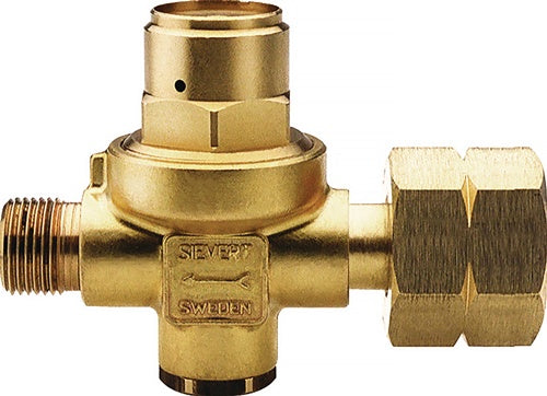 SIEVERT Propankleindruckregler ohne Manometer 2 bar 6 kg/h G 3/8" LH