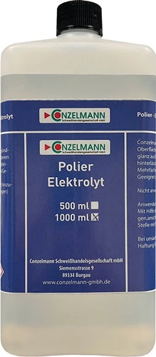 CONZELMANN Elektrolyt Polier 1 l Flasche