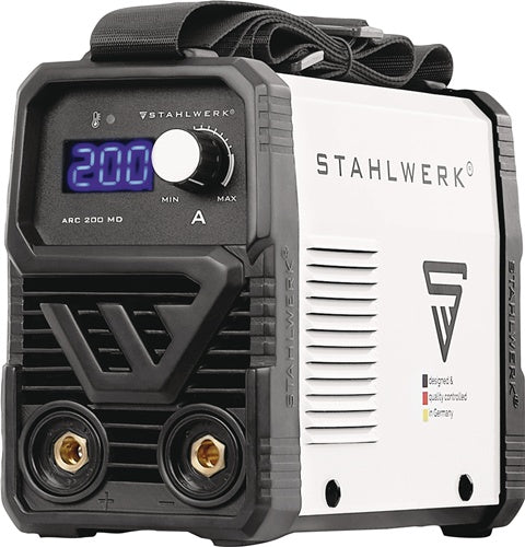 STAHLWERK Elektrodenschweißgerät ARC 200 MD mit Zubehör 20-200 A