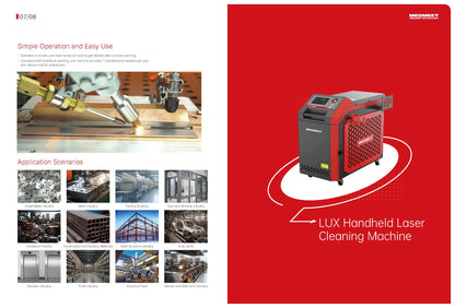 MEGMEET Laser Handschweißgerät LUX-3000 wassergekühlt Ready-to-Weld Ein-Draht-Vorschub